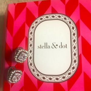 Stella & Dot Art Deco earring NWT